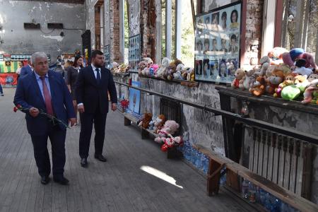 Казбек Тайсаев находится с рабочим визитом на Кавказе