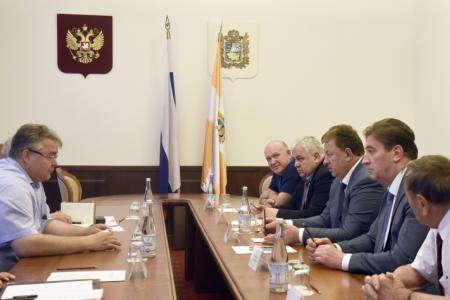 Состоялся рабочий визит в Ставропольский край В.И. Кашина