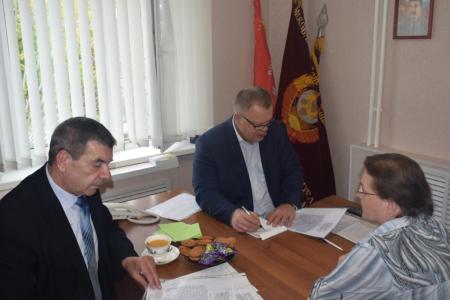 Московская область. Депутат-коммунист Александр Наумов провёл приём граждан в Домодедово