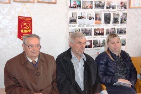 Саратовская область. Депутат-коммунист Госдумы О.Н. Алимова побывала в Базарном Карабулаке