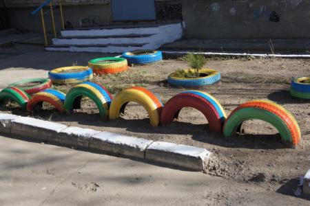 Забайкальский край. Коммунисты организовали субботник во дворах в городе Чите