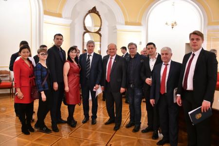 Г.А. Зюганов: Наша формула будущего - это святая Русь, российская державность и советская справедливость