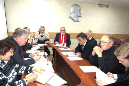 Бюро Курганского обкома КПРФ рассмотрело очередные задачи коммунистов области