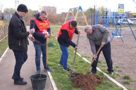 Оренбургская область. Акция "Сад Победы - Сад Жизни"