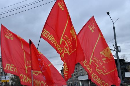 Г.А. Зюганов на митинге в Москве: Вечная память героям! Да здравствует Советская власть!