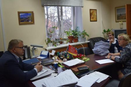 Московская область. Александр Наумов провёл приём граждан в Ленинском городском округе