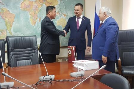 Делегация ЦК ТПК посетила Российскую Федерацию с дружеским визитом