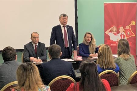 Дмитрий Новиков открыл 35-й поток слушателей в Центре политической учебы ЦК КПРФ