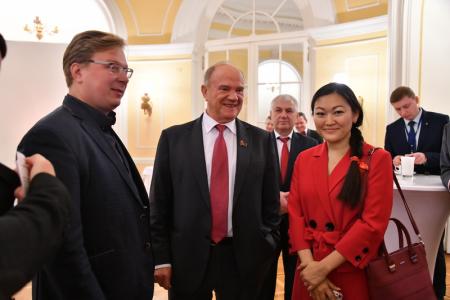 Г.А. Зюганов: Наша формула будущего - это святая Русь, российская державность и советская справедливость