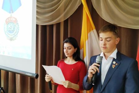 Ставропольский край. Коммунисты и комсомольцы организовали большой спортивный праздник и провели встречу со студентами