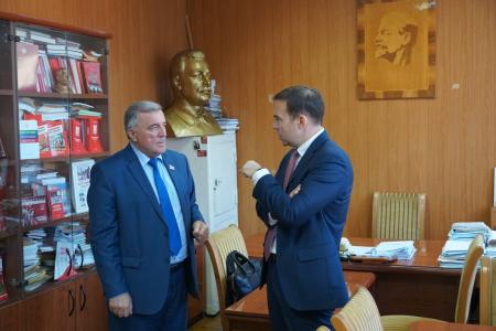 Ю.В. Афонин в ходе рабочей поездки в Дагестан: Перед республиканским отделением КПРФ стоят важные ответственные задачи