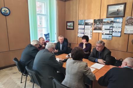 С.М. Пантелеев встретился с руководством профсоюзов предприятий судостроительной отрасли Санкт-Петербурга