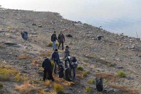 Городской субботник: Коммунисты привели в порядок парки и скверы Новосибирска