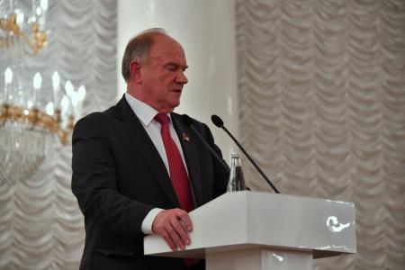 Г.А. Зюганов: Наша формула будущего - это святая Русь, российская державность и советская справедливость