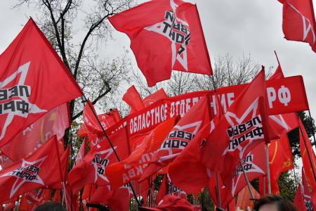Г.А. Зюганов на митинге в Москве: Вечная память героям! Да здравствует Советская власть!