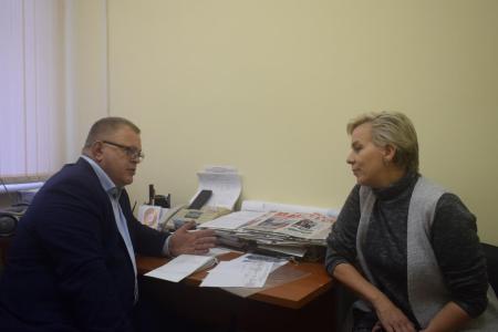 Депутат-коммунист Мособлдумы Александр Наумов провел приём граждан в г.о. Подольск