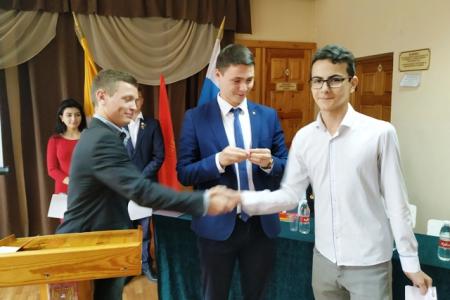 Ставропольский край. Коммунисты и комсомольцы организовали большой спортивный праздник и провели встречу со студентами