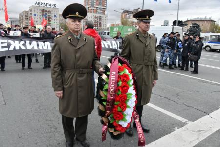 Г.А. Зюганов на митинге в Москве: Вечная память героям! Да здравствует Советская власть!