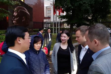 Состоялась встреча руководства ЦК ЛКСМ с вьетнамскими товарищами