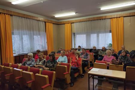 Санкт-Петербург. Депутат С.М. Пантелеев встретился с председателями профсоюзных организаций и представителями трудового коллектива  прославленного ЛОМО