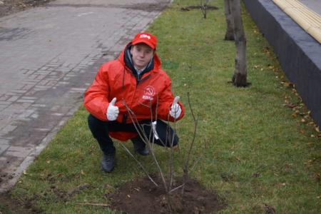 В Нижнем Новгороде КПРФ провела акцию «Сад жизни - сад бессмертного полка»