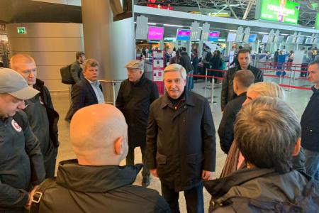 Геннадий Зюганов напутствовал команду МФК КПРФ перед стартом в Лиге Чемпионов УЕФА (видео)