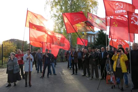 Тамбовская область, г.Рассказово. За достойную жизнь на родной земле!