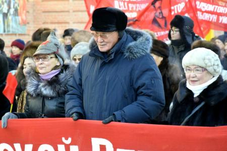 В Якутии отметили 102-ю годовщину Великой Октябрьской социалистической революции