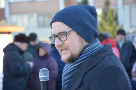 Митинг КПРФ против коррупции и повышения налогов в Белгороде