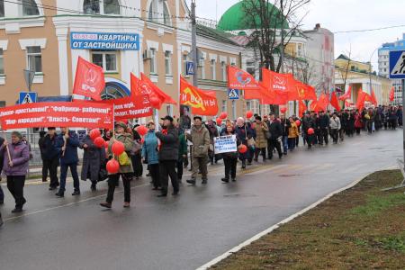 Советский марш в Мордовии