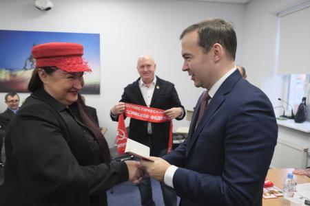 Ю.В. Афонин на расширенном пленуме Ленинградского обкома КПРФ: «У коммунистов области есть серьёзный потенциал для развития»