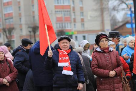В городе Волгореченск Костромской области прошла акция в защиту врачей