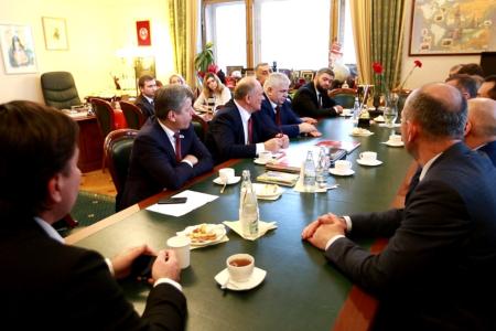Г.А. Зюганов принял участие в работе II Международной конференции парламентариев из стран СНГ и представителей СКП-КПСС