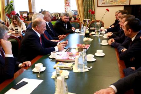 Г.А. Зюганов принял участие в работе II Международной конференции парламентариев из стран СНГ и представителей СКП-КПСС