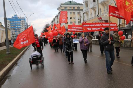 Советский марш в Мордовии