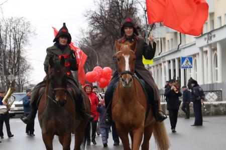 Советский марш в Мордовии