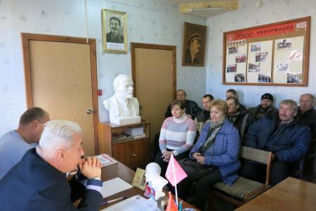 Секретари Тамбовского обкома КПРФ встретились с партийным активом ряда районов области