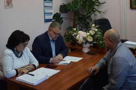 Московская область. Депутат-коммунист Александр Наумов провел приём граждан в г.о. Чехов
