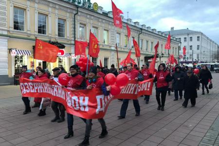 По всей Оренбургской области 7 ноября состоялись многочисленные мероприятия в честь 102-й годовщины Великой Октябрьской социалистической революции