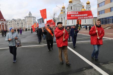Советский марш в Мордовии