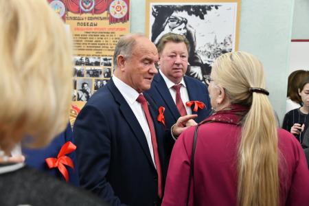 Г.А. Зюганов выступил в Госдуме на открытии выставки «Полководцы и военачальники Победы»