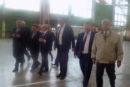 Группа депутатов Государственной Думы во главе с Сергеем Гавриловым посетила Воронежский авиазавод