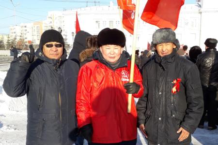 В Якутии отметили 102-ю годовщину Великой Октябрьской социалистической революции