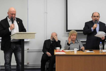 Идти вперёд и готовиться к новым сражениям. Состоялся Пленум Ленинградского обкома КПРФ 