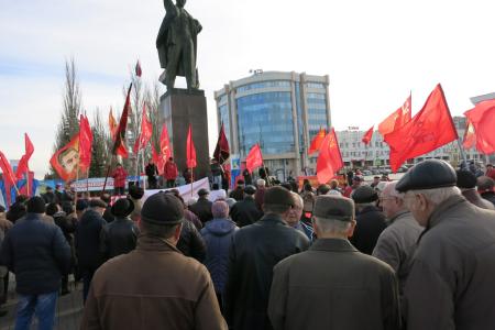 Годовщина Октябрьской Революции в Тамбовской области