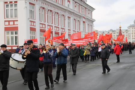 Советский марш в Мордовии