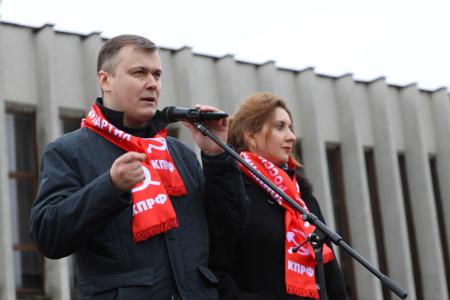 День Великой Октябрьской революции в Калининграде