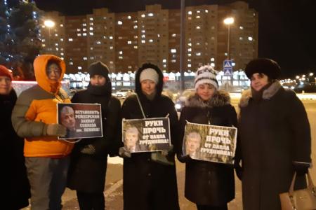 В Тюменской области проходят пикеты в защиту Павла Грудинина