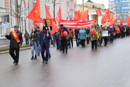 Советский марш в Мордовии