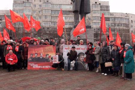 Праздник Великого Октября отметили в Магадане